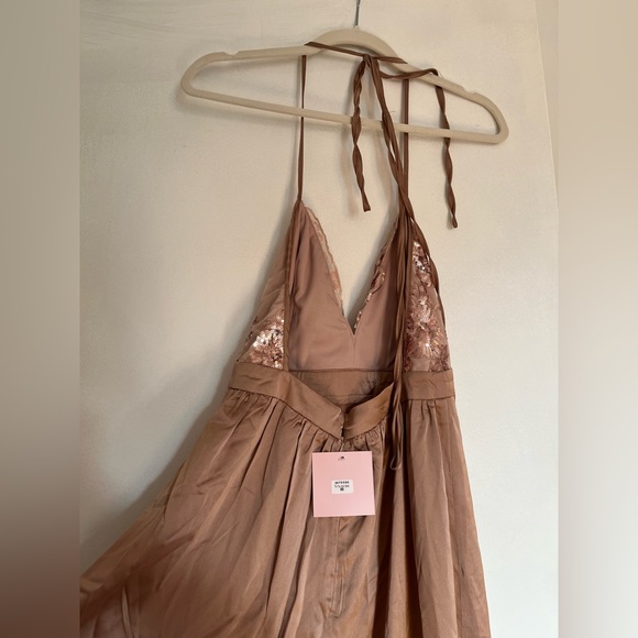 Showpo Prom Formal Sequin Long Dress- dusty rose, size S - Picture 8 of 14